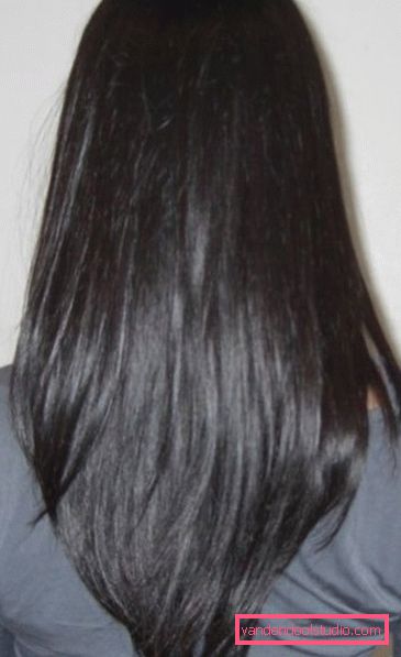 Spektakulärer Haarschnitt Fuchsschwanz auf langen und mittleren Haaren