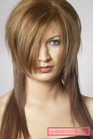 Arten von kreativen Haarschnitten für langes Haar